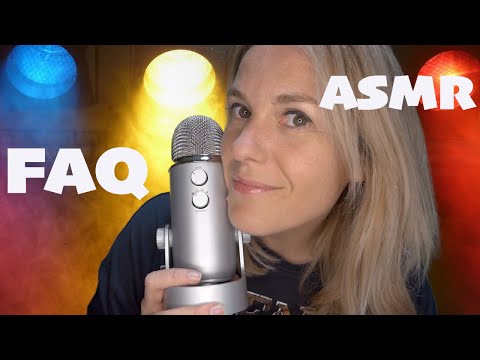 ASMR FR 😘 FAQ Je réponds à toutes vos questions