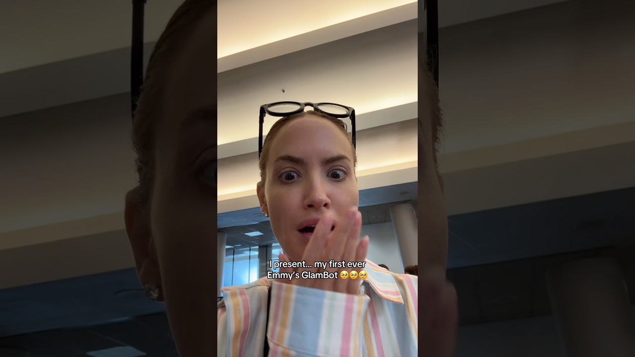 Ladies and gentlemen… my EMMY’s glambot 🥹🥹🥹