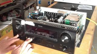 Flashing Red Light problem - DENON AVR-1609 by hightideblue 293,063 views 11 years ago 2 minutes, 7 seconds