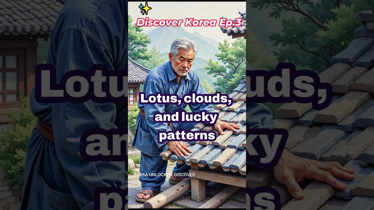 🌎The Secret of Hanok Roof Tiles🌸 Discover Korea Ep.3 