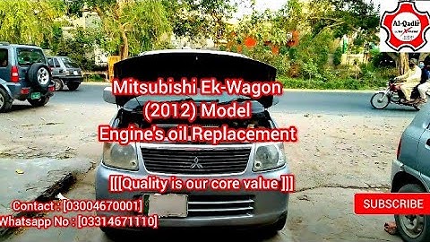 Mitsubiashi EK-Wagon (2012) Model Engine
