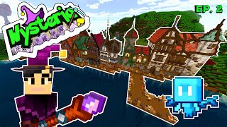 Let's Build a Medieval Minecraft City Episode 2 | Ramen Shop, Alchemist, Florist, and Gatehouse! by iRubisco 345 views 1 year ago 21 minutes