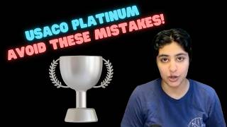 The 5 Most Common Mistakes People Make in USACO Platinum