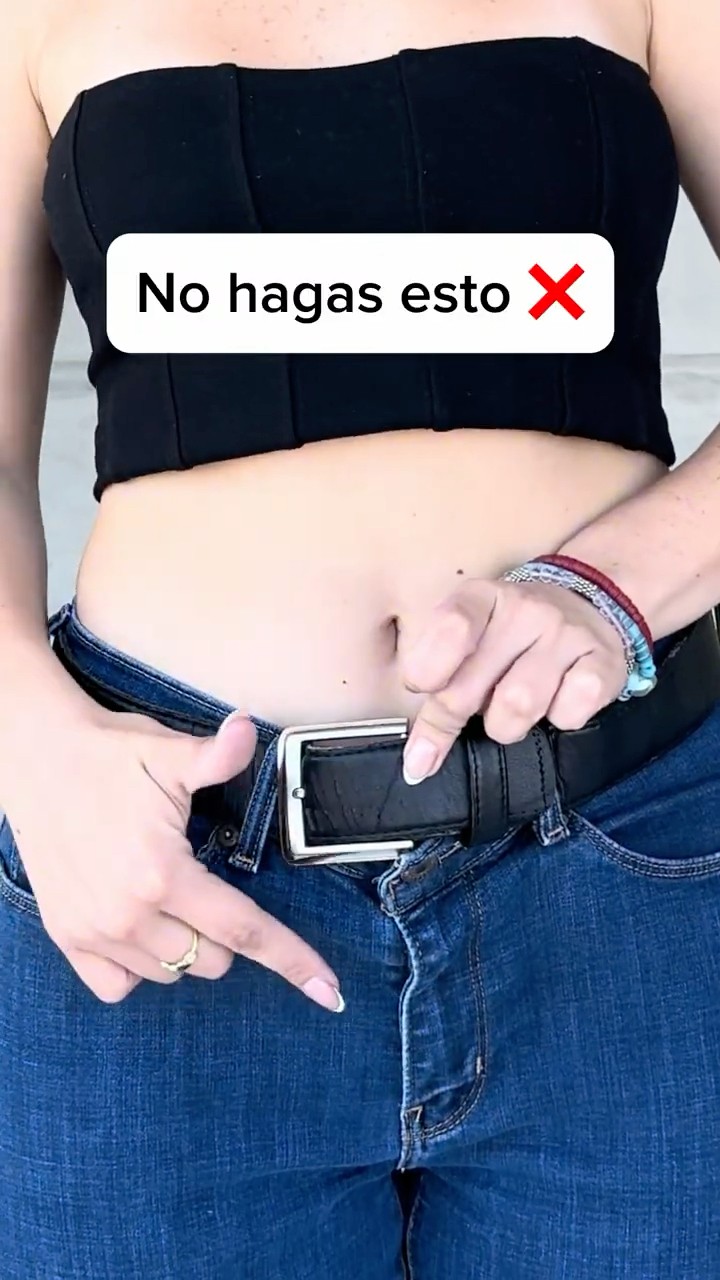 Truco con tu cinturón
