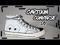 DIY | Custom CARTOON CDG Converse | JULIUS