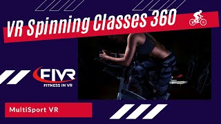 StatioNaRy BiKe WorkOUT in 3d SBS 360  6_Min SpinniNG Class screenshot 2