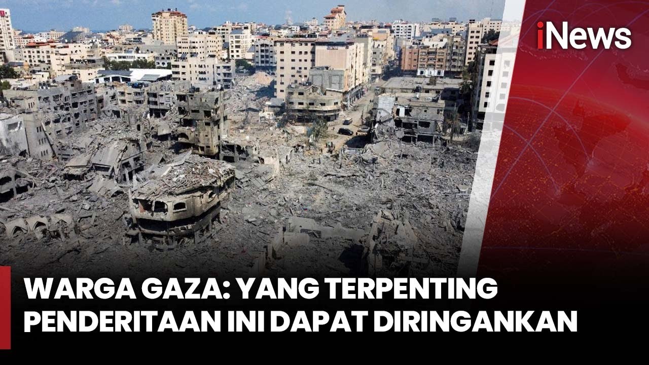 Harapan di Tahun Baru, Warga Gaza: Berharap ada Terobosan Nyata | iNews Siang 2/1