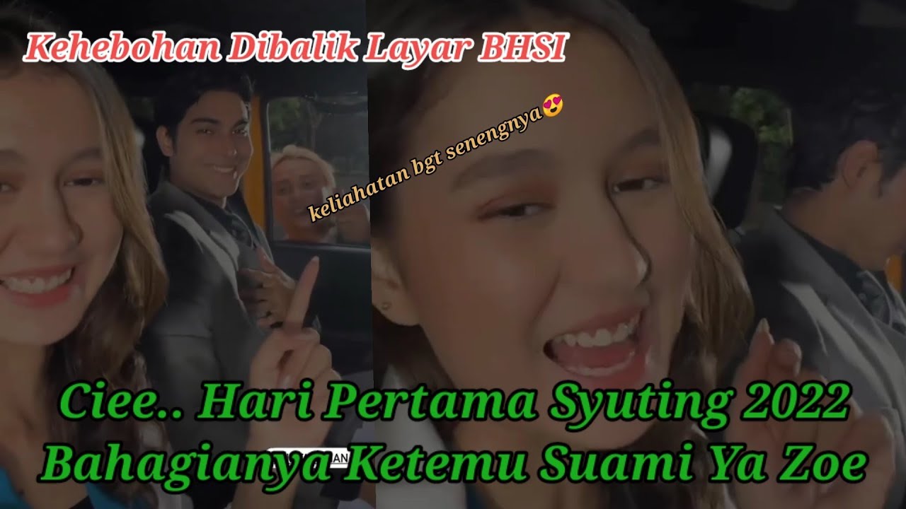 Keseruan Hari Pertama Syuting 2022😍 Cinta Brian Zoe Jackson| Bts Buku Harian Seorang Istri