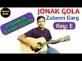 JONAK GOLA JAROR NIKHA ZUBEEN GARG ASSAMESE GUITAR TUTORIAL