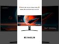 Monitor Gamer Curvo Husky Boreal 34" WQHD Ultrawide 200Hz 1ms Adaptive Sync DyPort e HDMI HMG00234PT
