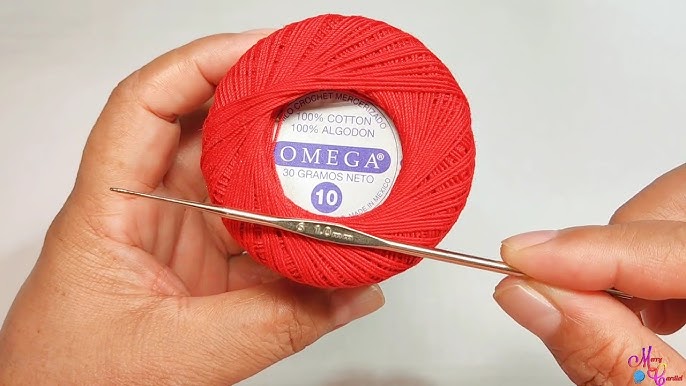 Hilo Algodón de 8 hebras - Hermoso Detalle a Crochet