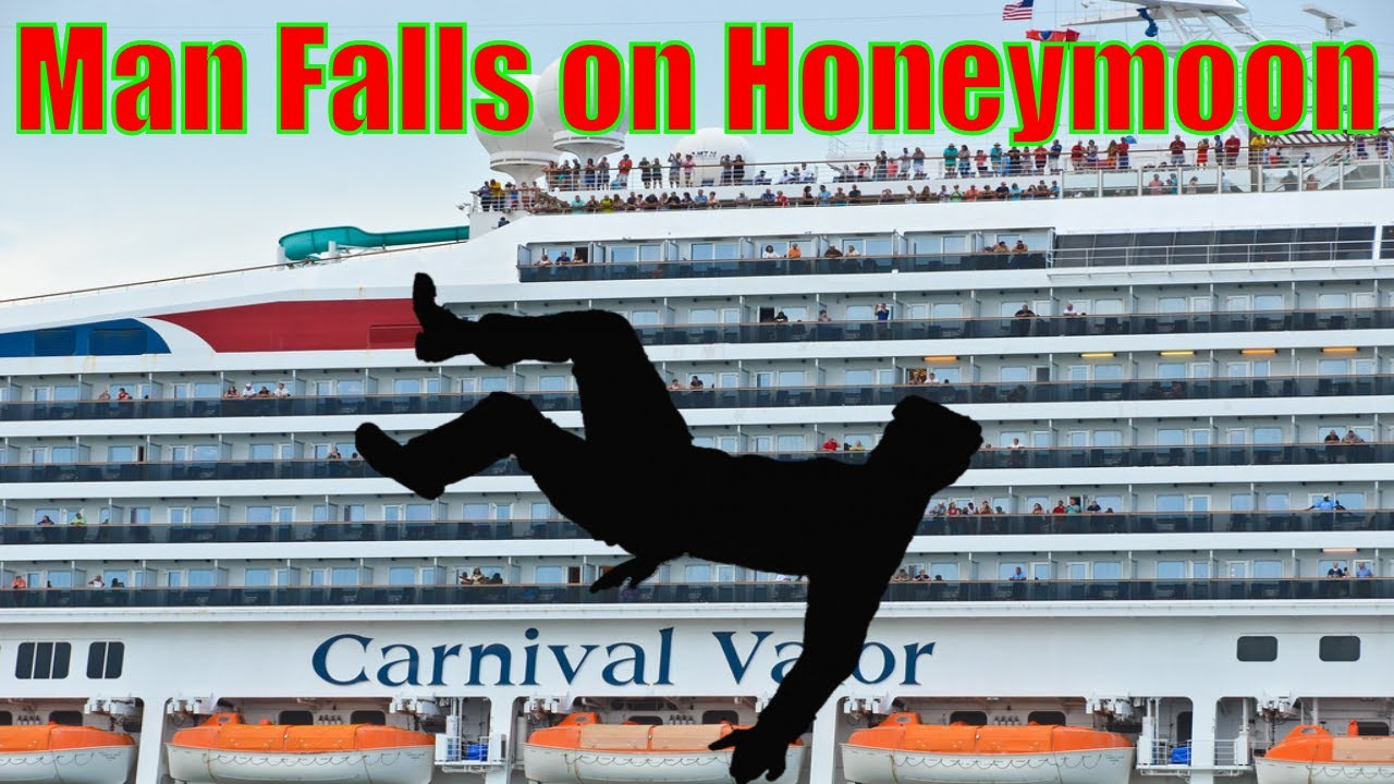 Honeymooner Falls on Carnival Cruise Ship