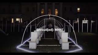 Shroud[ed]: MH17. Fashion performance for the 10th anniversary of the tragedy.