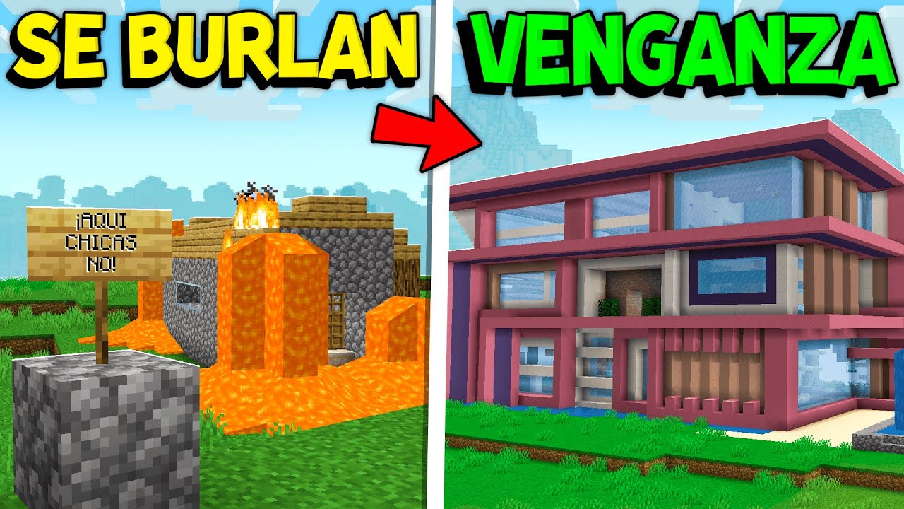 Se Burlaban de ELLA así que COBRÓ VENGANZA en Minecraft