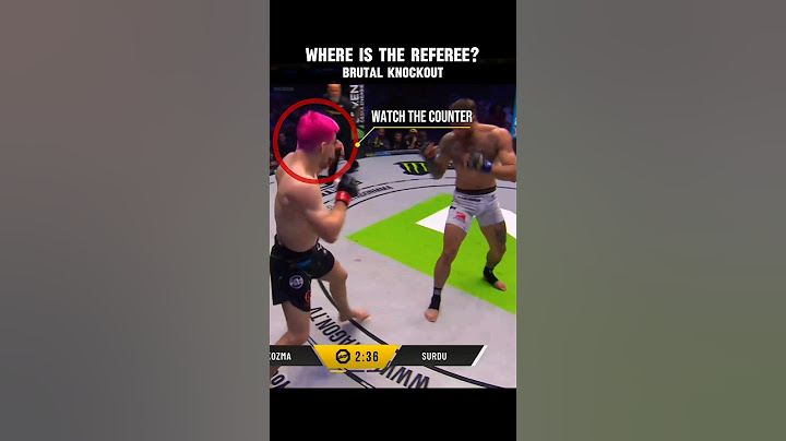 Huge Knockout #MMA