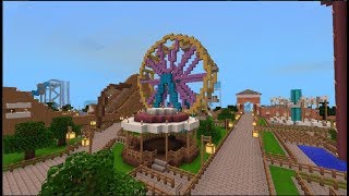 Minecraft PE Theme Park Craft Android Gameplay screenshot 4