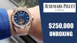 UNBOXING - $250,000 Audemars Piguet Royal Oak Tourbillon