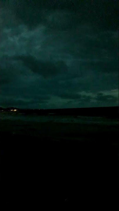 Pantai kuta malam hari #shorts| kuta  beach at night