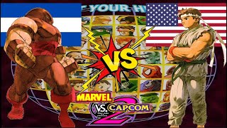 Marvel Vs. Capcom 2 New Age of Heroes chamba vs KensworthIII