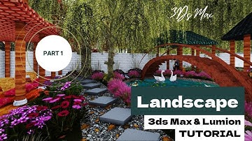 Landscape Project 3d Modeling In 3ds Max Part 1
