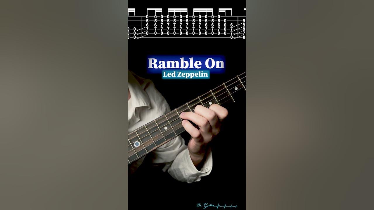 Ramble On - Led Zeppelin  | (Intro) TABS Tutorial - Dr. Guitar