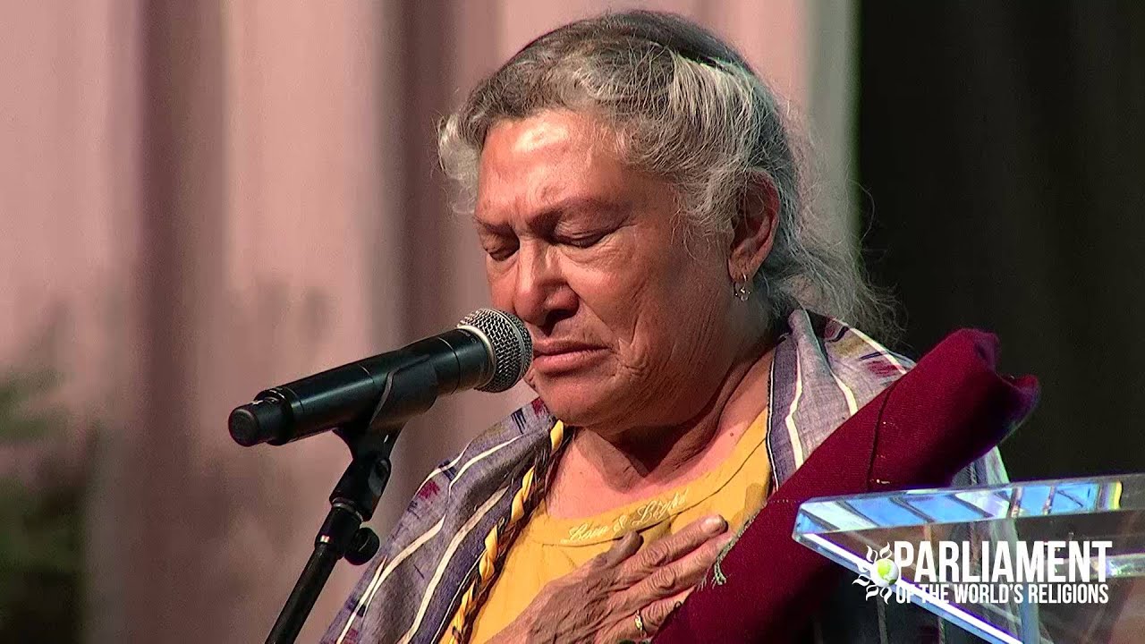 Mayan Indigenous Grandmother Flordemayo Delivers Keynote at 2015 Parliament