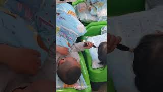 During this toddler nap time, who is soothing who
