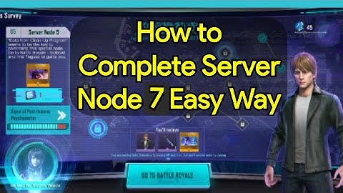 How to complete server node 7 call of duty mobile|CODM|Mr.RDR Gaming
