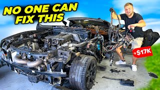 MY BURNT TWIN TURBO LAMBORGHINI MAY NEVER LIVE AGAIN! PART 2!