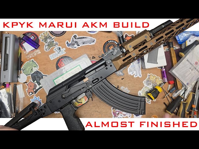 Marui AKM GBB カスタム TM AKM GBB】東京マルイAKM Zenitco - YouTube