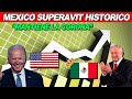 México 🇲🇽 alcanza un superávit histórico y 'retiene la corona' como primer socio comercial de EU