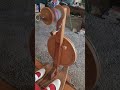 #spinning thin singles on my #spinningwheel. #fiberartist #handspunyarn #yarnart #knitting #maker
