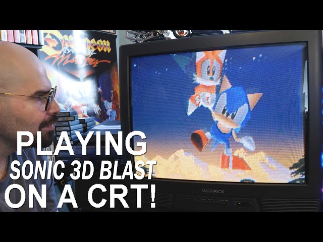 Sonic 3D Blast for Sega Saturn on a CRT (Memory Lane) - YouTube