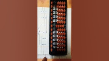 Test for all add partners on abacus in English #sanvi574 #additionandsubtraction of single digits