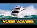 HUGE WAVES AT HAULOVER INLET! | Boats at Haulover Inlet | Wavy Boats