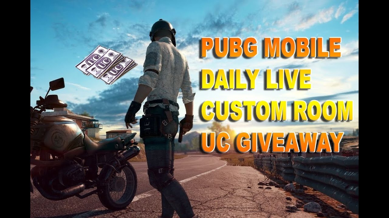 PUBG Mobile Custom Room Winner Get FREE UC LIVE - 