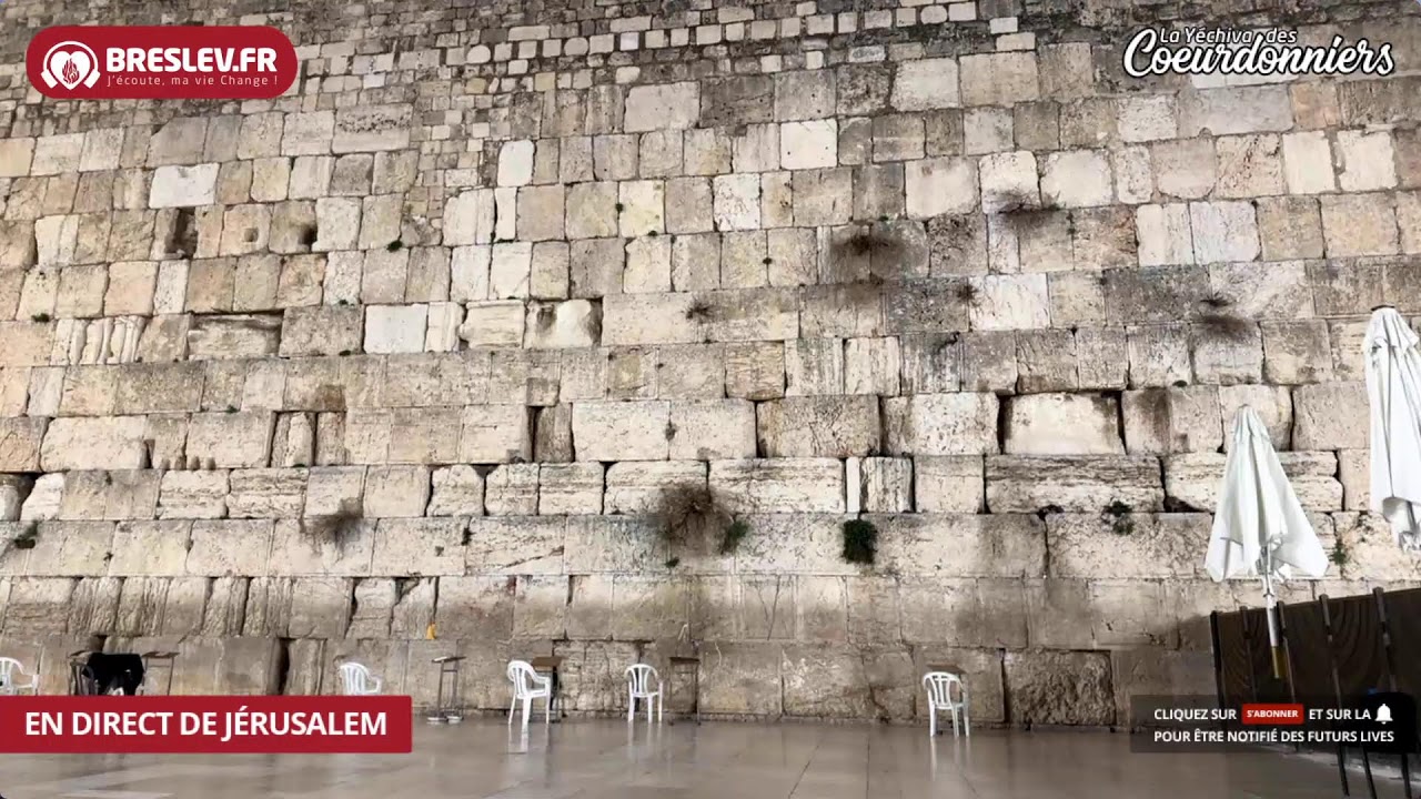 Tikoun Haclali ensemble Uman Kotel - 28 Janvier - Breslev-