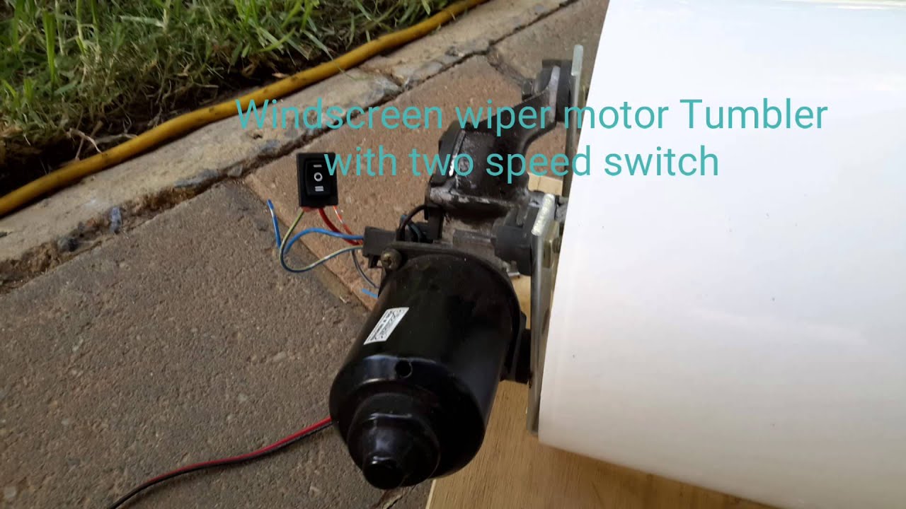 Windscreen Wiper Motor Tumbler YouTube