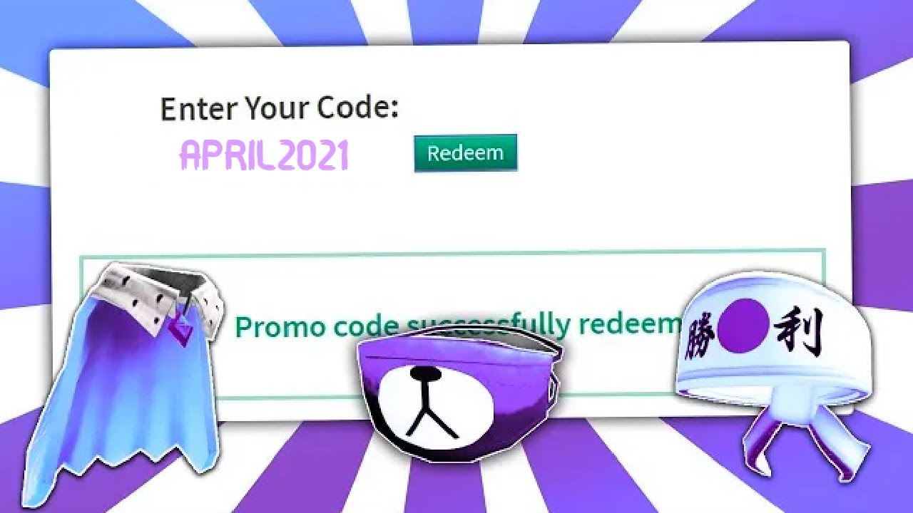 2021 *ALL* ROBLOX PROMO CODES! [APRIL] 