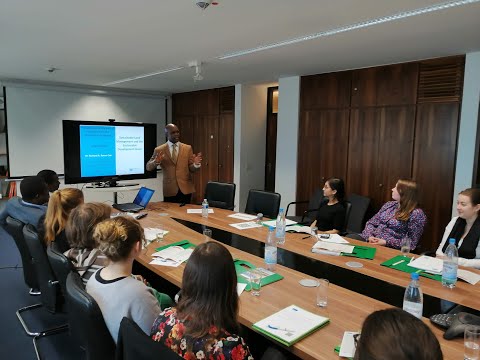 Sustainable Land Management & The SDGs - Dr. Richard A. Byron-Cox, UNCCD Capacity Building Officer