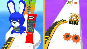 Battery Run 3D - All Levels Gameplay Android,ios (Levels 1-3)