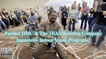 TEAM Building Denver Indoor Activation Program! Enjoy your tour of our Immersive CSR Energy & Fun!