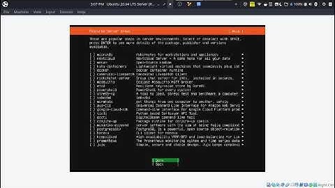 How to install Ubuntu Server(20.04LTS)