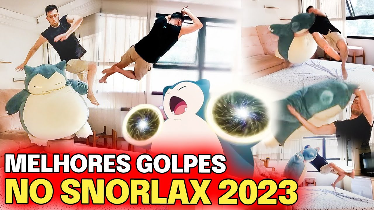 TODOS os golpes no SNORLAX! 2023 Aberturas de cartas pokemon | CAPITÃO HUNTER  TCG