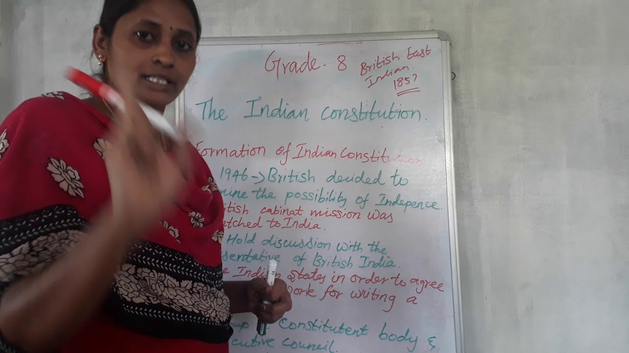 Grade 8 Civics-The Indian Constitution 