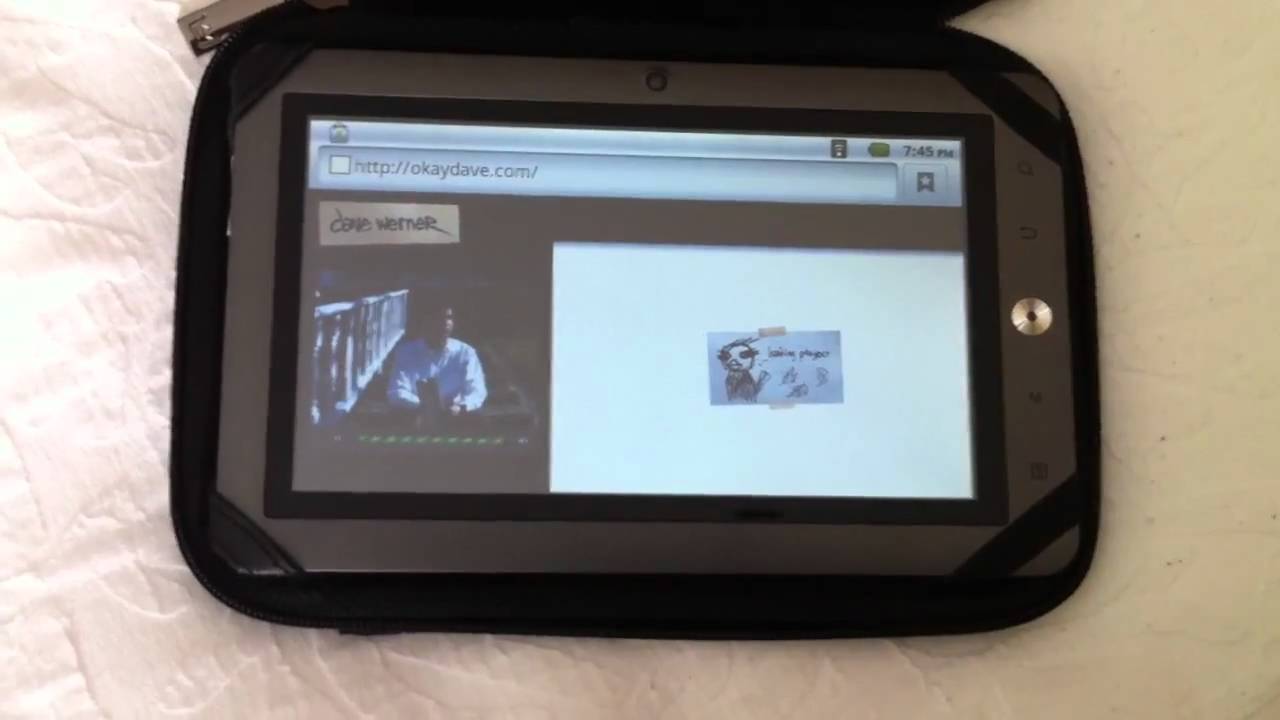 Adobe Flash on Coby Kyros MID7024