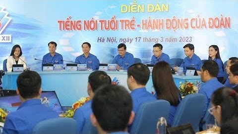 🔴 TRỰC TIẾP | Diễn đàn “Tiếng nói tuổi trẻ - Hành động của Đoàn”