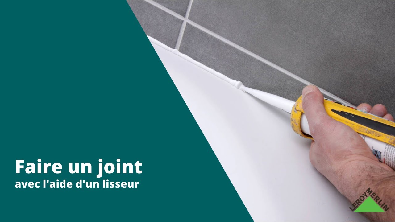 Faire un joint avec un lisseur