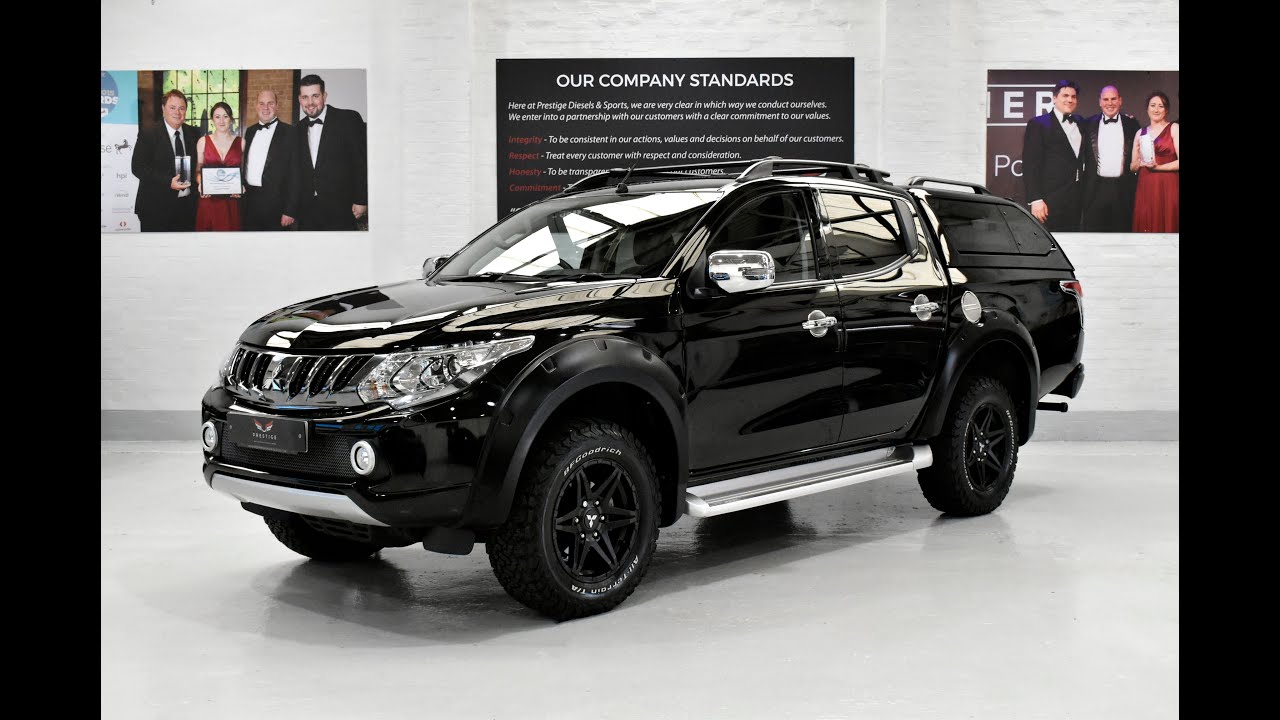 2019 Mitsubishi L200 2.4 DI-D Double Cab Barbarian 4WD Euro 6 Auto 4K VIDEO