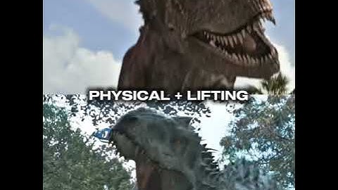 Indominus slams this fodder #dinosaur #wisedit #edit #fight #jurassicworld #disneycarnotaurus